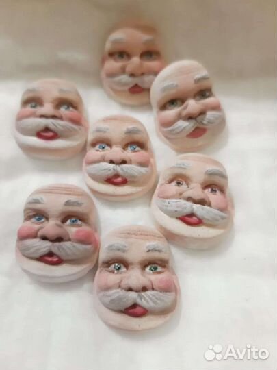 Личики Дед Мороз