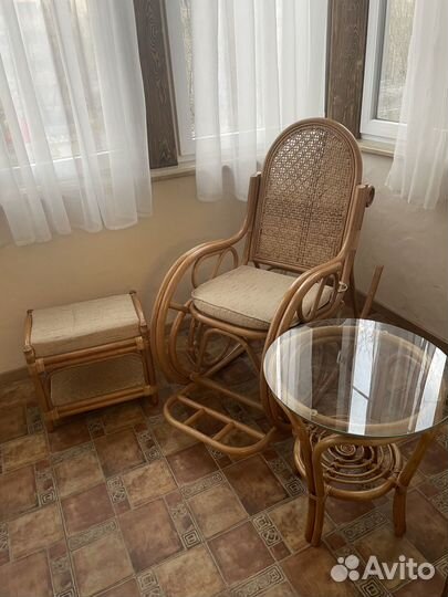 Комплект плетеной мебели