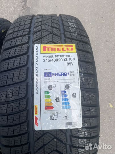 Pirelli Winter Sottozero 3 275/35 R20 и 245/40 R20 102V