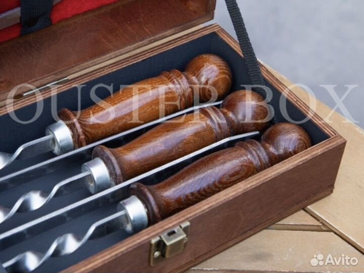 Подарочный набор с шампурами 