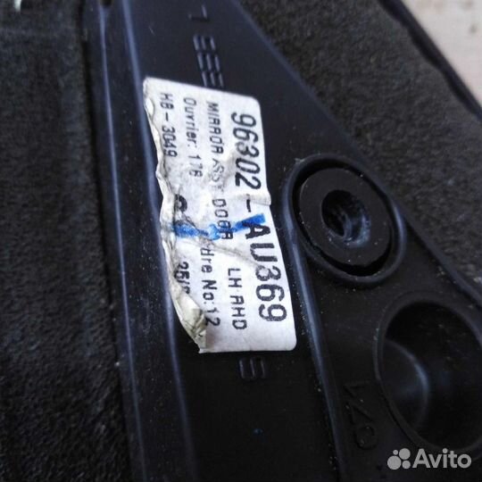 Зеркало наружное левое Nissan Primera P12