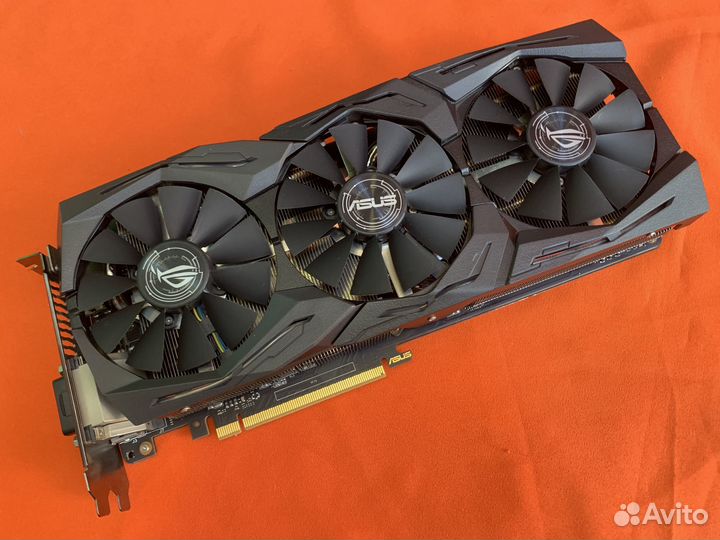 Видеокарта Rog Strix Asus GeForce GTX 1060 6GB