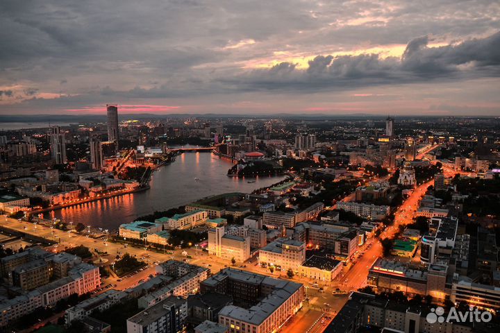 Съемка с квадрокоптера DJI, аэросъемка с дрона