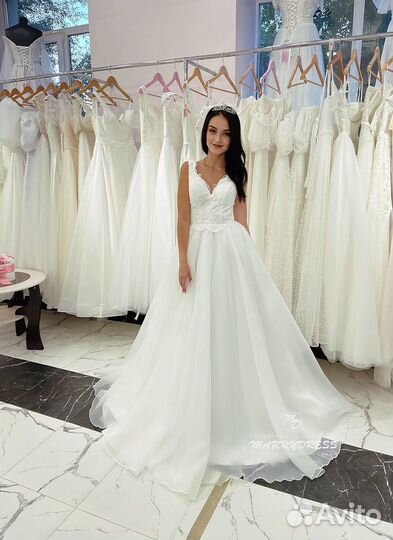 Свадебное платье в стиле минимализм