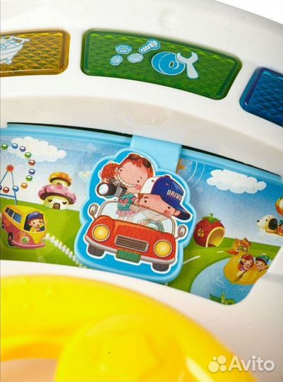 Музыкальный руль со светом и звуками