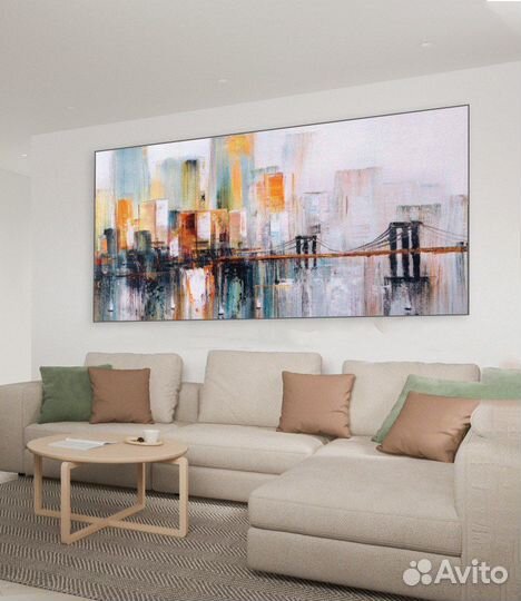 Картина маслом на холсте 