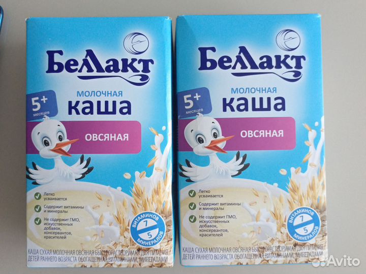 Детские каши молочные