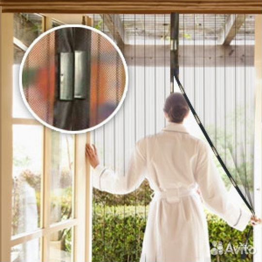 Антимоскитная магнитная сетка 