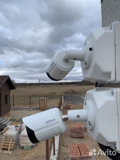 Видеонаблюдение за стройкой