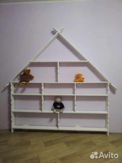 Полка-терем-стеллаж