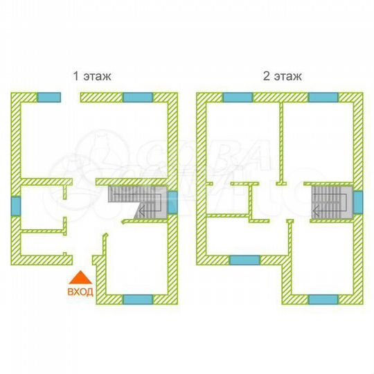 Дом 173 м² на участке 6 сот.