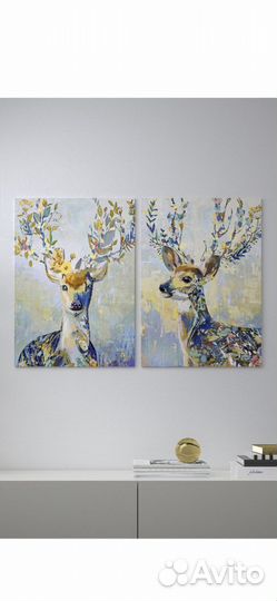 Новая картина Икеа Пьеттерид 50х70