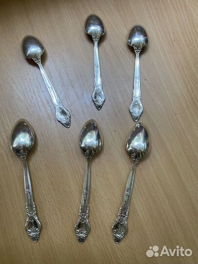 Мельхиоровые ложки кофейные