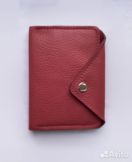 Обложка на автодокументы из натуральной кожи