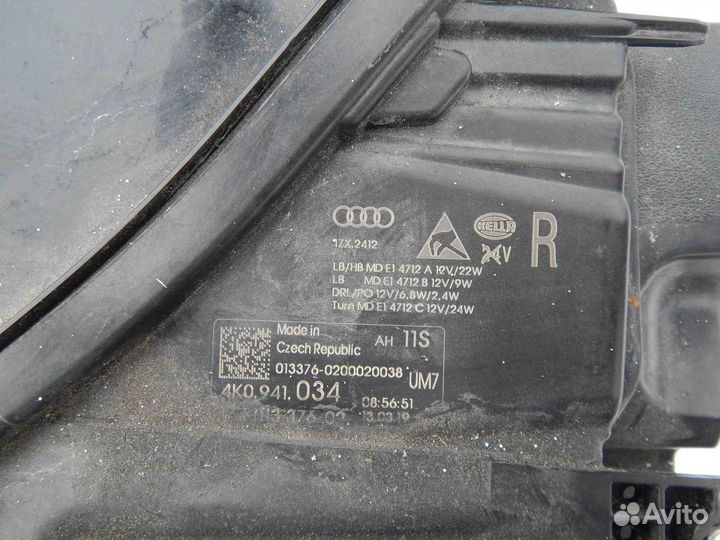 Фара правая Audi A6 C8 (2018-2023)