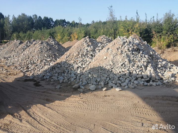 Дробленный бетонный бой