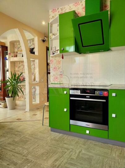 2-к. апартаменты, 56 м², 8/17 эт.