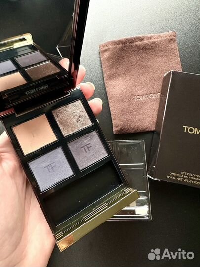 Тени Tom Ford 45 Iconic smoke+блеск Clarins