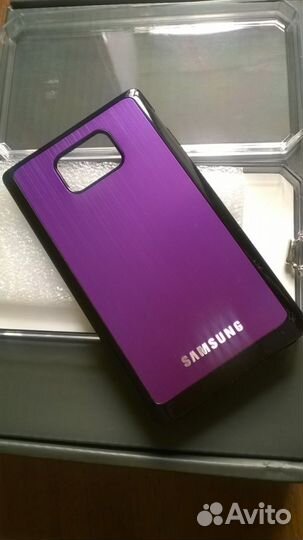 Чехол-накладка для samsung Galaxy S2 i9100 метал