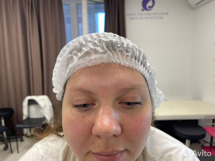 Перманент бровей модель