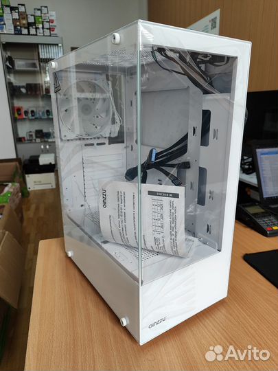 Корпус Ginzzu CL100 ATX белый