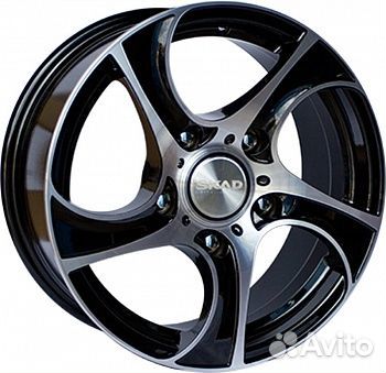 R16 5x139,7 7J ET40 D98,5 Скад Виxрь алмаз