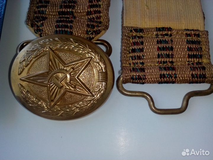 Ремень парадный офицерский СССР 67г