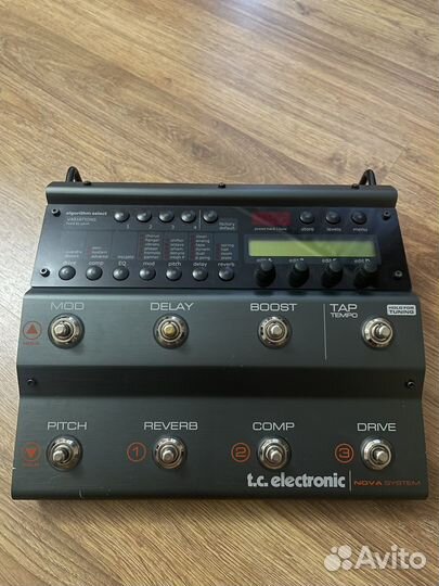 Гитарный процессор tc electronic nova system