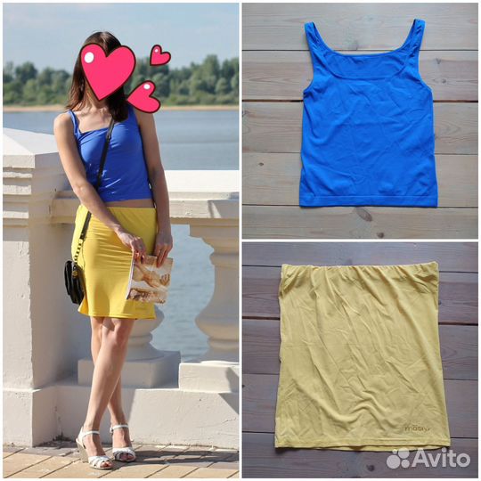 Юбка и топ Motivi 40-42 размер