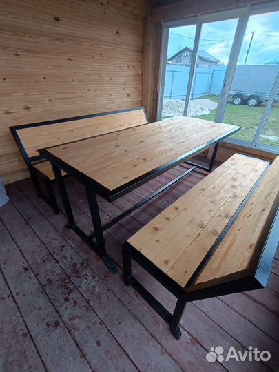 Садовая мебель лофт