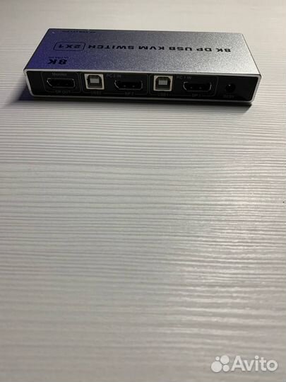 KVM переключатель 8K-4K DisplayPort 1.4 USB