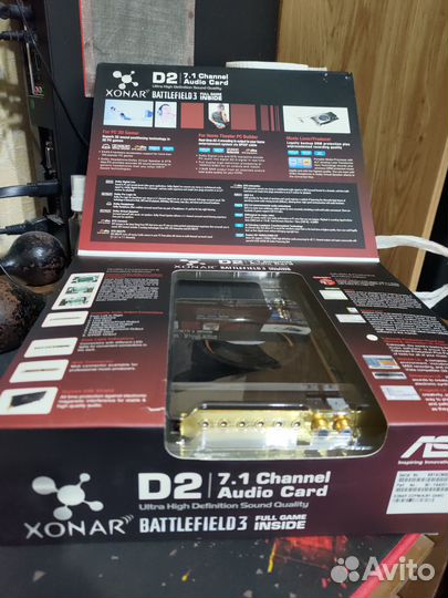 Звуковая карта pci asus d 2