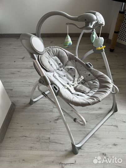 Шезлонг или электрокачели Indigo misty