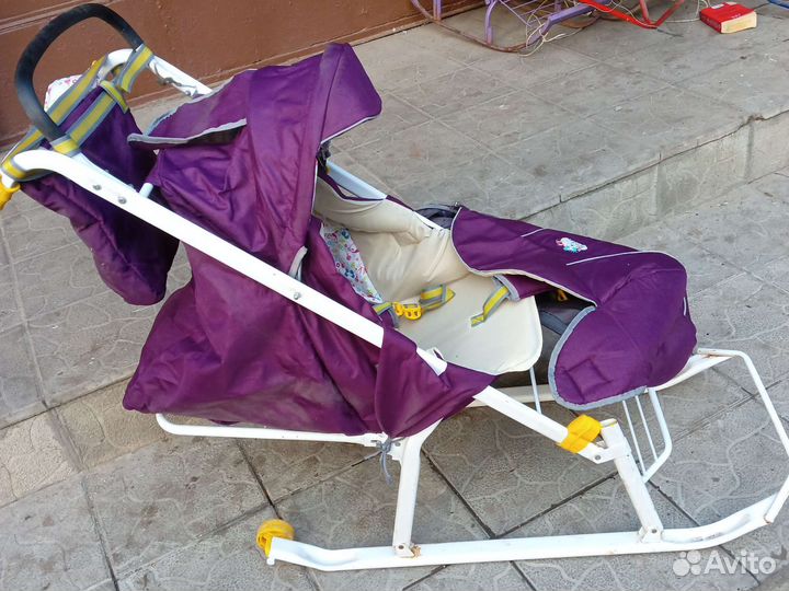 Коляска санки