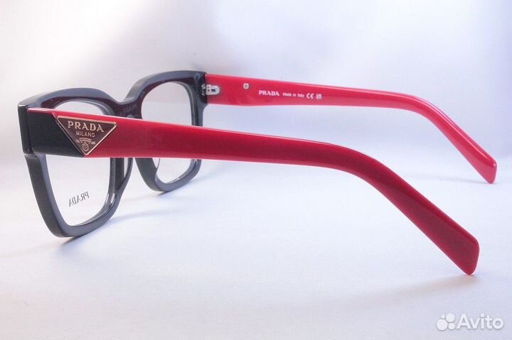 Оправа для очков Prada Black and Red 2025 года