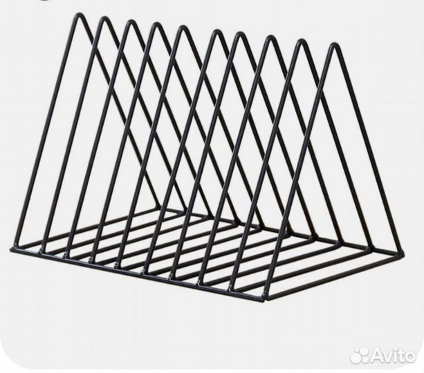 Подставка для книг, виниловых пластинок