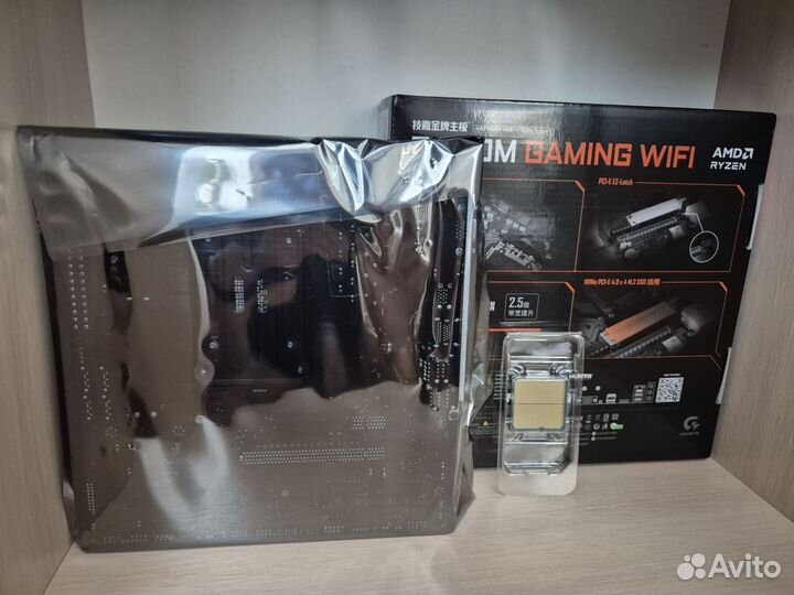 Комплект Ryzen 5 7500F+Gigabyte B650M WiFi (new)