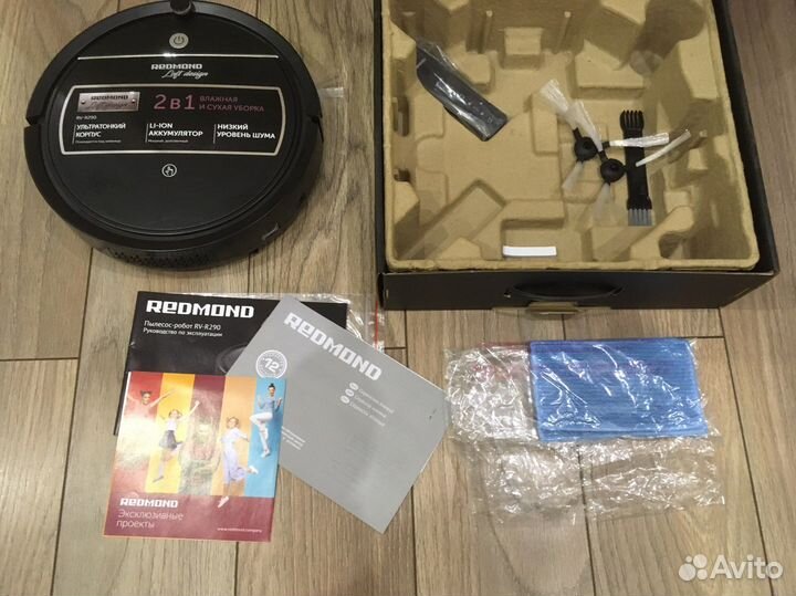 Робот пылесос Redmond rv-r290