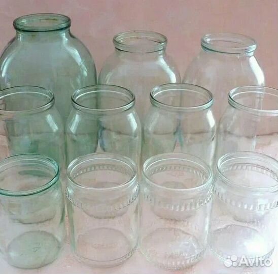 Банки стеклянные от 0,5 до 3 л