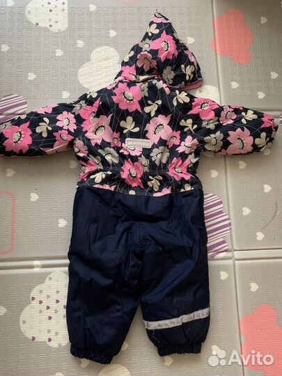 Зимний комбинезон для девочки 80 86