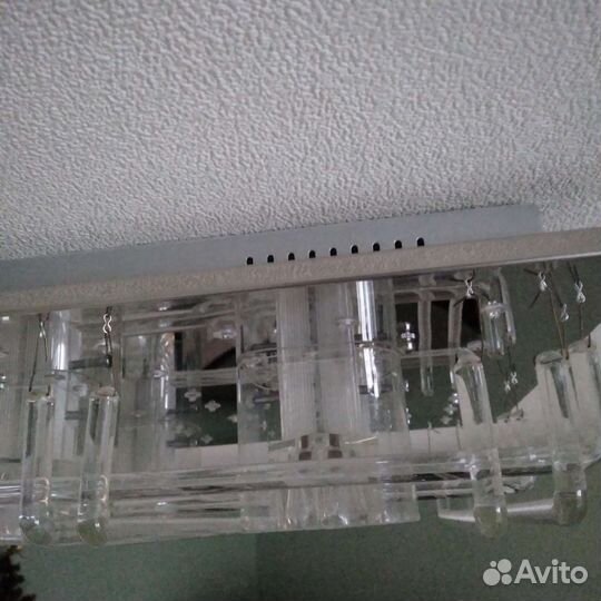 Люстра зеркальная галоген