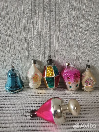 Елочные игрушки СССР