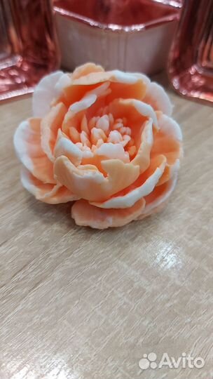 Мыло ручной работы апельсин новогодний подарок