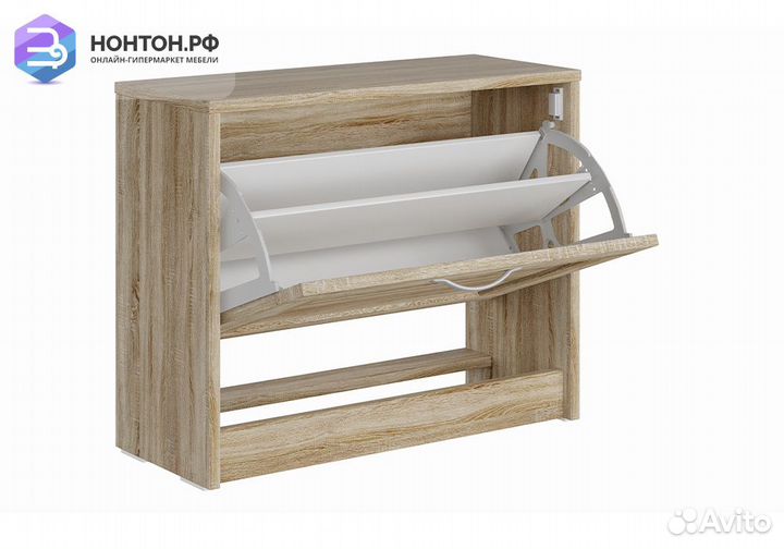 Тумба для обуви Сириус 1 ячейка сонома