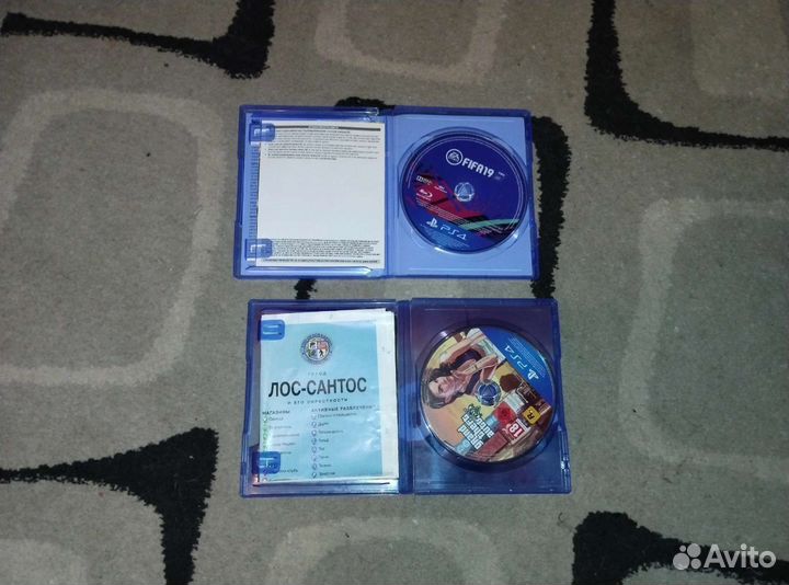 Игровая приставка ps4 fat