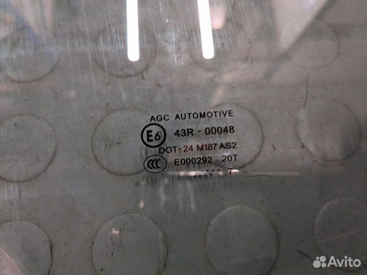 Стекло боковой двери Peugeot Expert, 2007