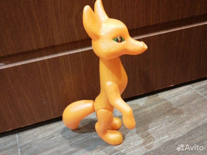 Игрушка советская СССР Лиса