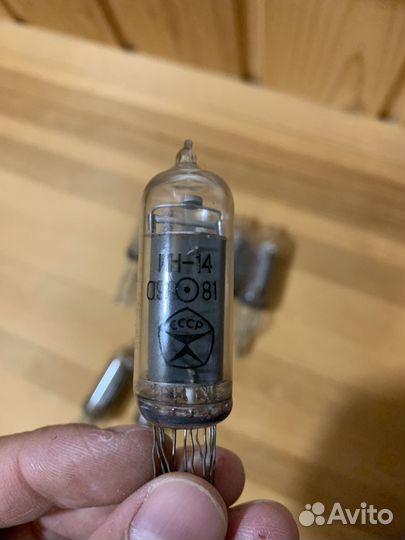 Радиолампа ин-14, ин-19в, ив-28б, ив-18