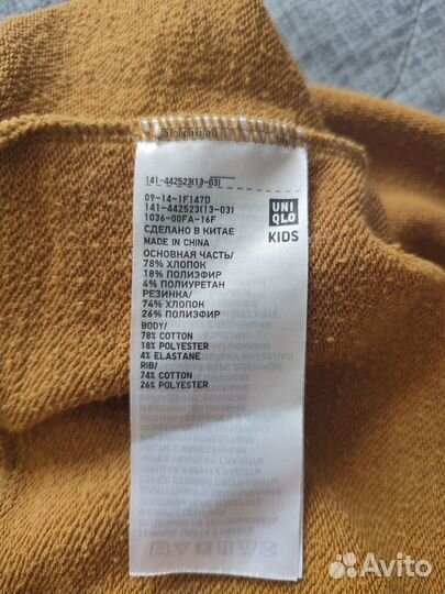 Свитшот uniqlo 11-12, 2 шт