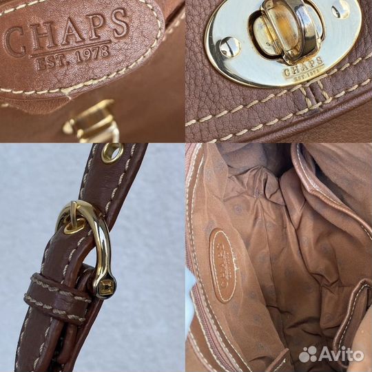 Сумка винтаж Chaps Ralph Lauren